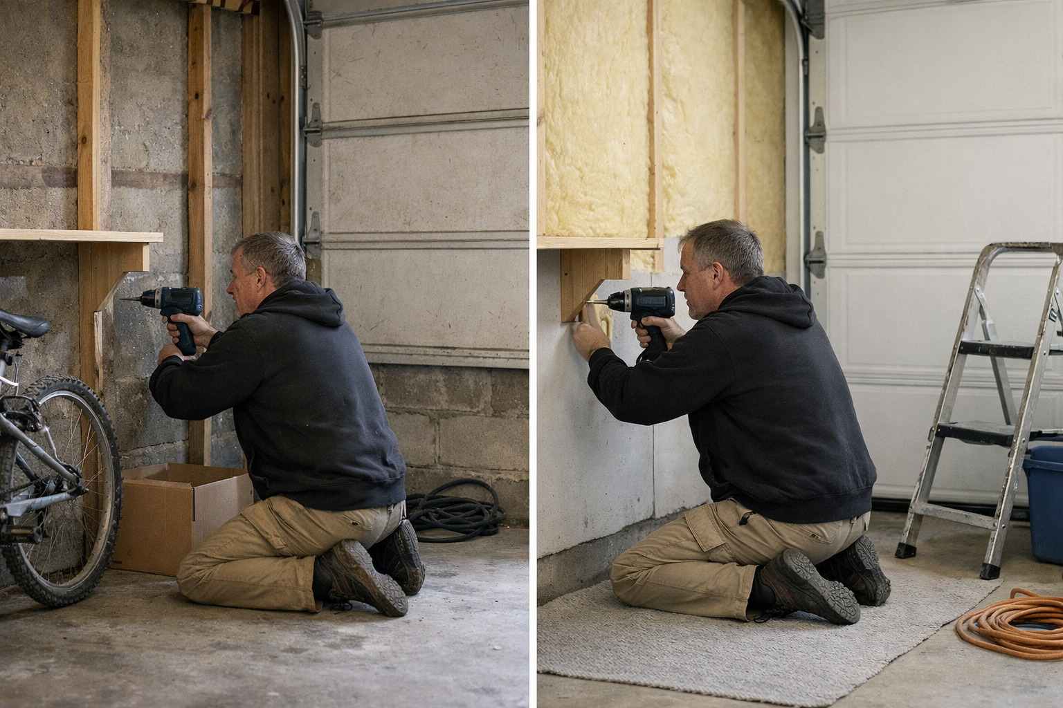 Isolation thermique d'un garage pour améliorer la valeur immobilière lors de la revente d'une maison